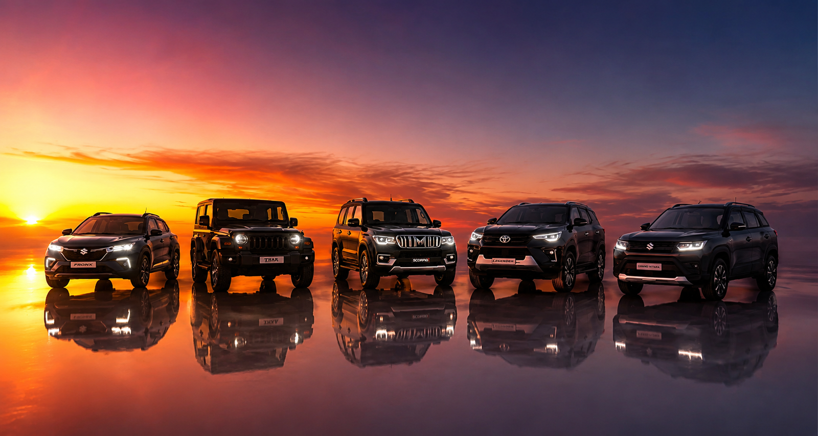SS Car Rental premium vehicle