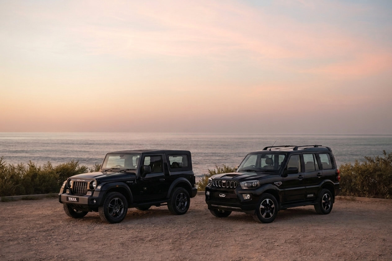 SS Car Rental premium SUV available for self-drive rental